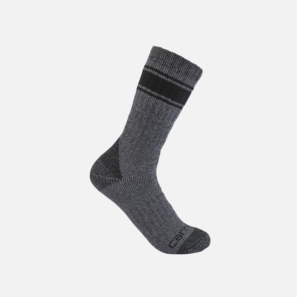 Paquet de 4 bas de travail épais Carhartt, accessoires-chausettes robustes en coton, parfaits pour le travail intensif.