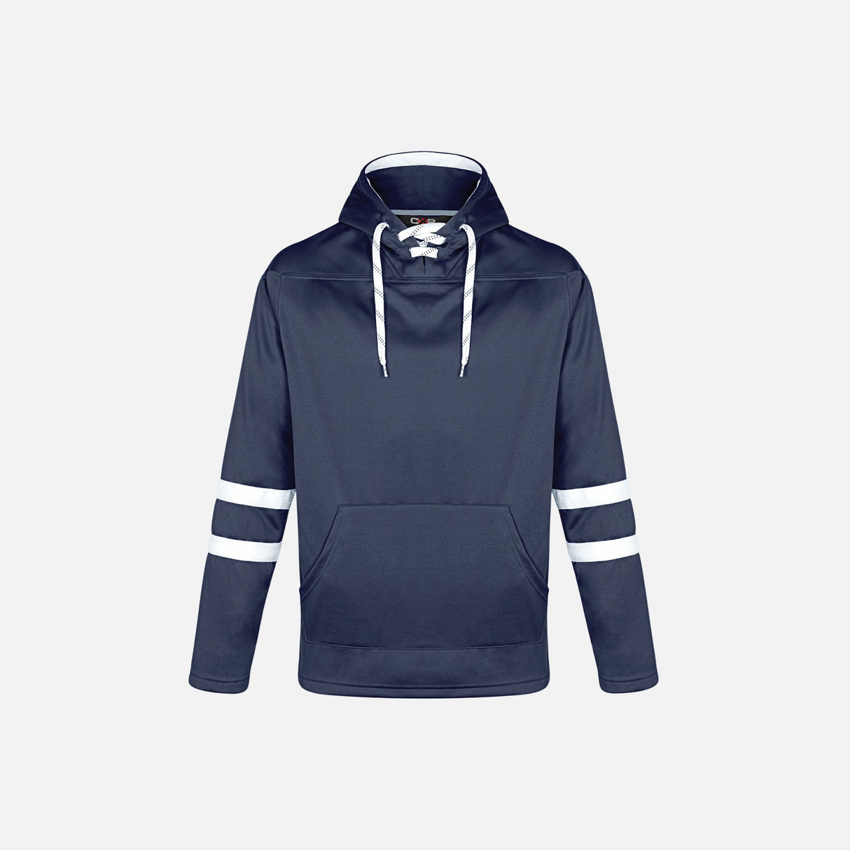 Chandail à capuchon en molleton Canada Sportswear, style sportif, confort durable, tissu doux, couleur gris clair.