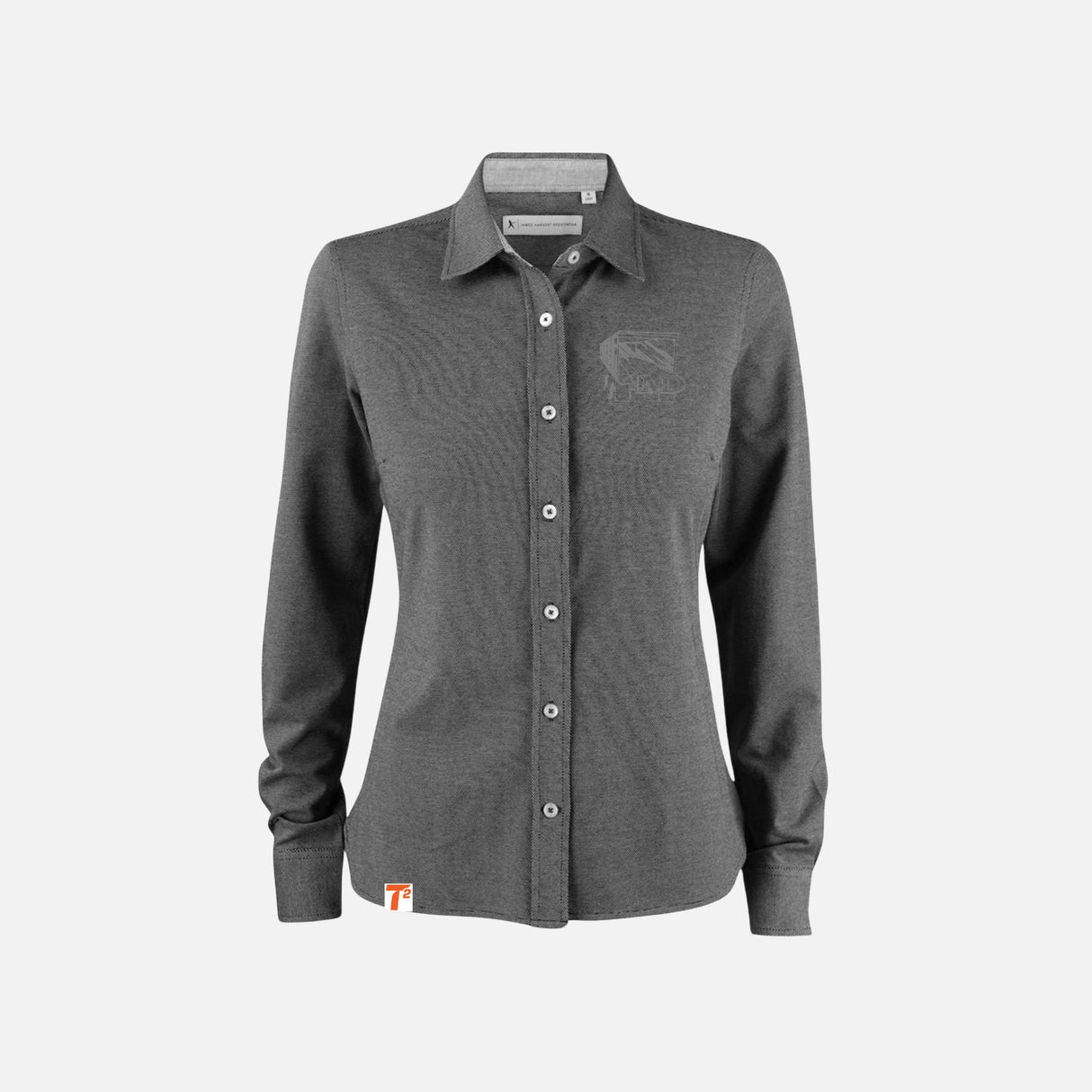 AMD-Chemise-manches-longues-James-Harvest-2113028-noir-devant