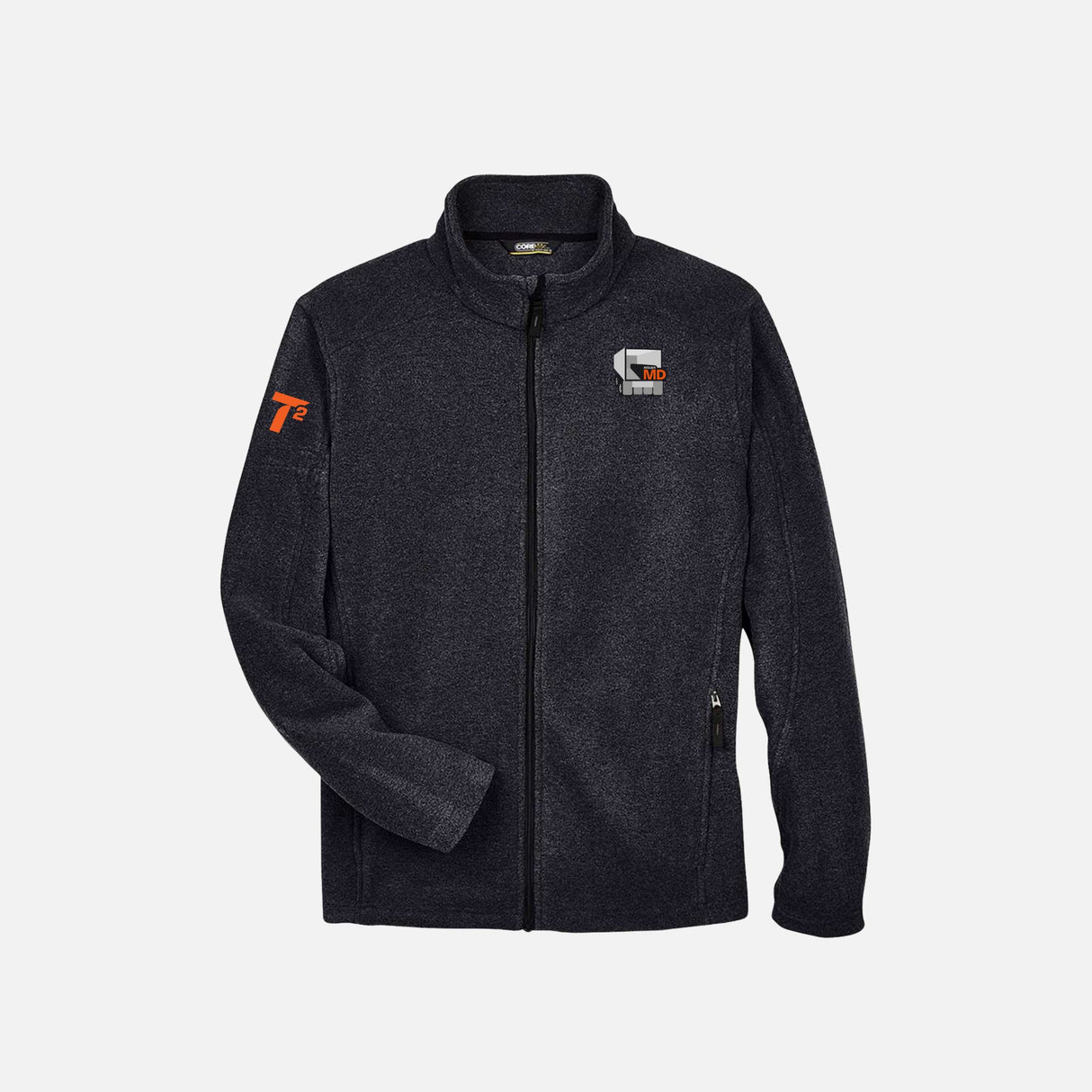 AMD-Veste-molletonee-Core365-Homme-88190-charbon-devant