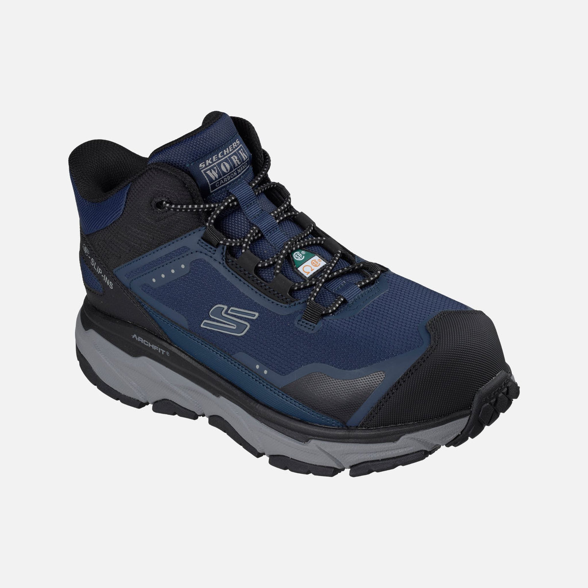 Botillons-travail-Skechers-Ventura-marine-angle