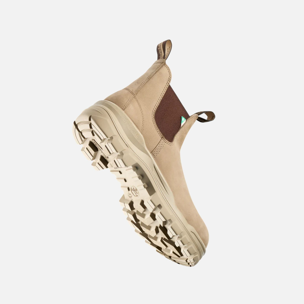 Botte-travail-Blundstone-8303-beige-angle