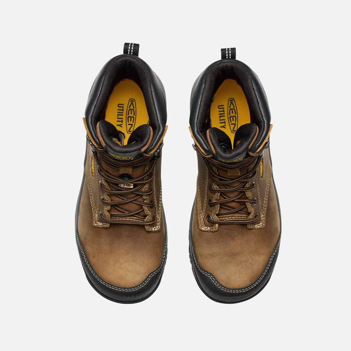 Botte-travail-Keen-1029671-brun-dessus