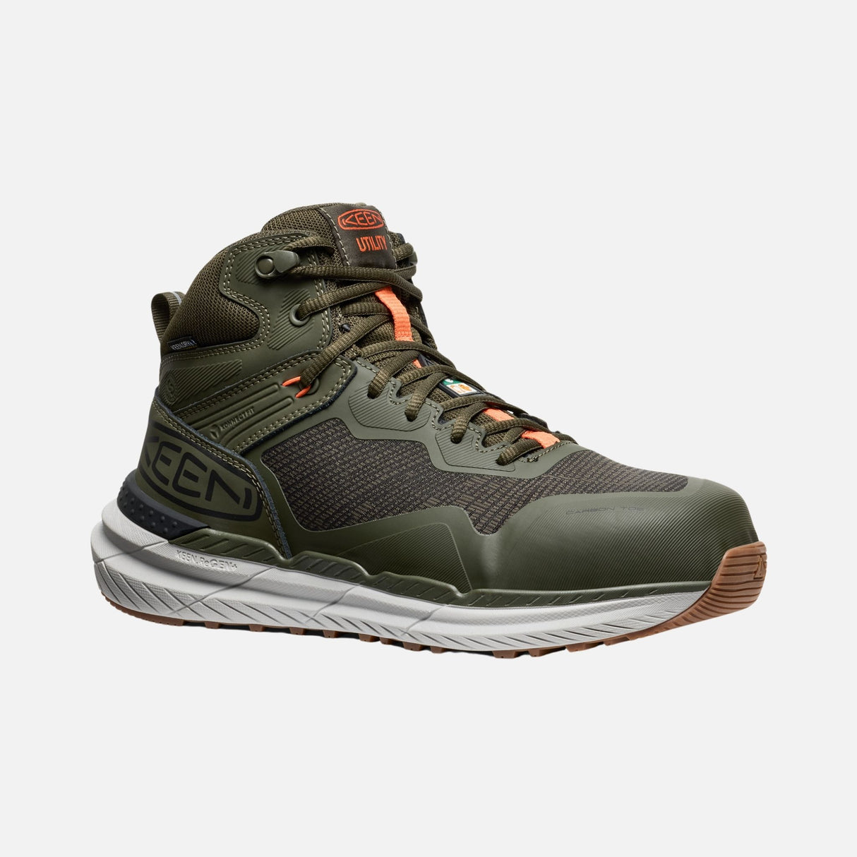 Botte-travail-Keen-1030644-vert-3/4