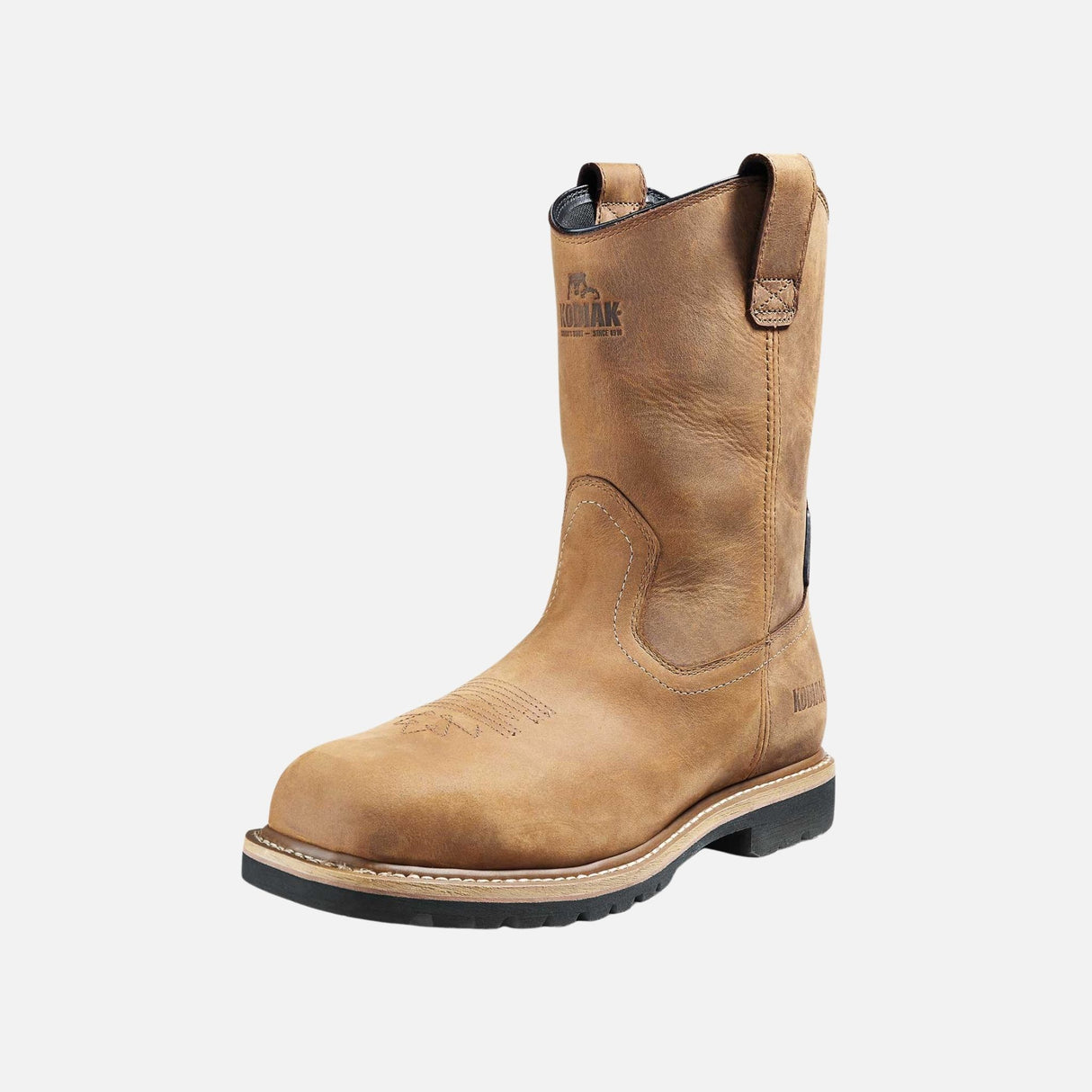 Botte-travail-Kodiak-837CBN-brun-3/4-gauche