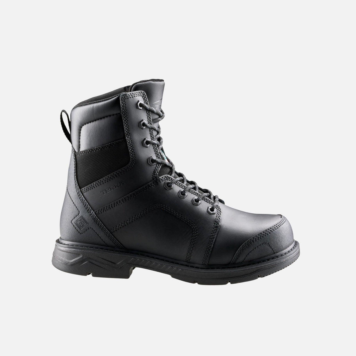 Botte-travail-unisexe-terra-1198BK-noir-côté