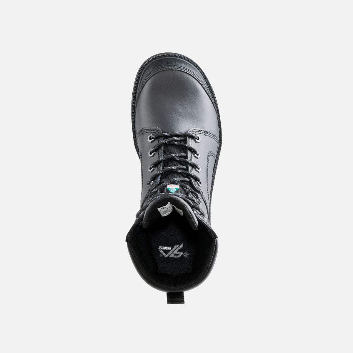 Botte-travail-unisexe-terra-1198BK-noir-dessus