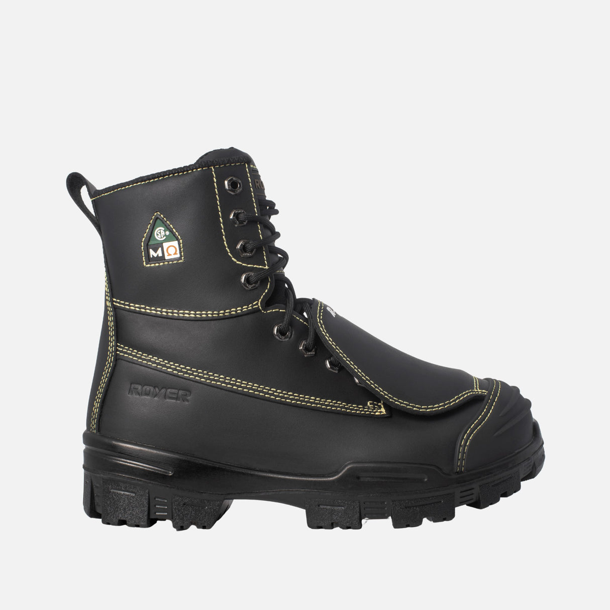 Bottes-metatarse-travail-Royer-5301VT-noir-côté