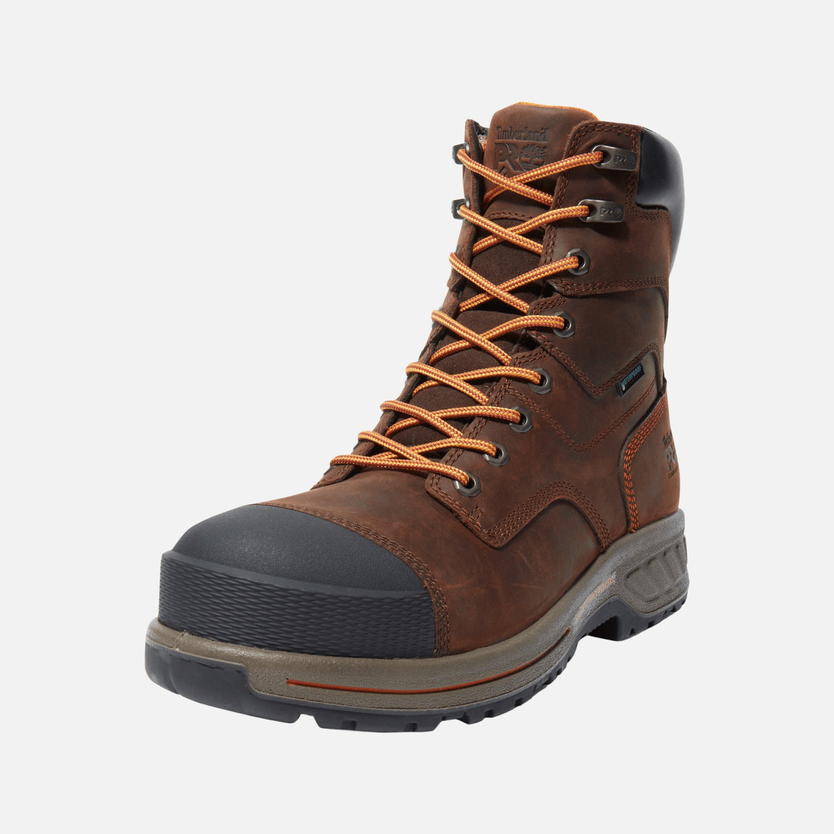 Bottes-travail-Timberland-A1RW2-brun-3/4-gauche