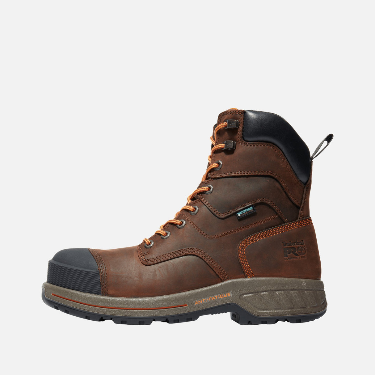 Bottes-travail-Timberland-A1RW2-brun-côté-gauche