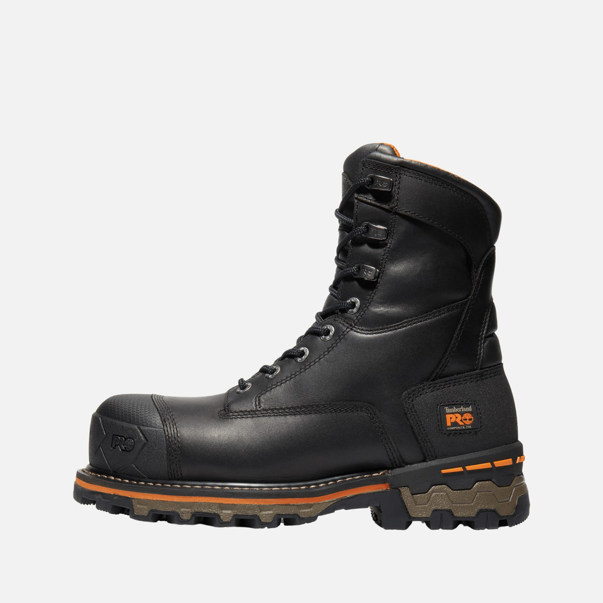 Bottes-travail-Timberland-A2APK-noir-côté-gauche