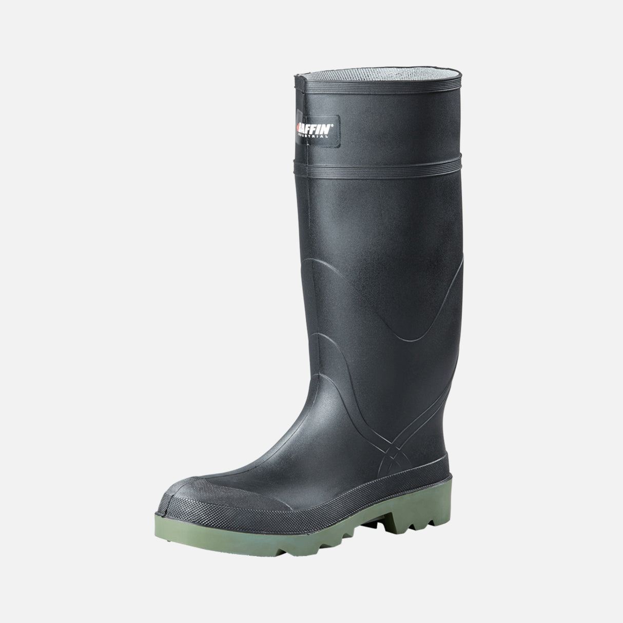 Bottes-travail-caoutchouc-Baffin-8019-noir-3/4-gauche