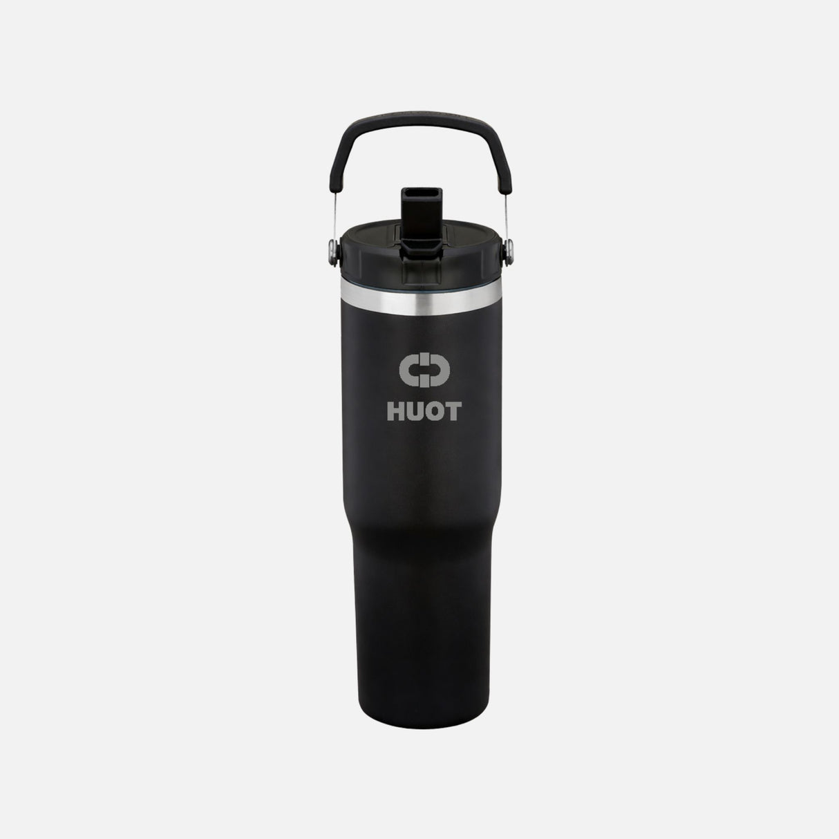 Bouteille d'eau Starline SL179PR noire, isolée sous vide avec doublure en cuivre, accessoire pratique pour garder la chaleur ou la fraîcheur