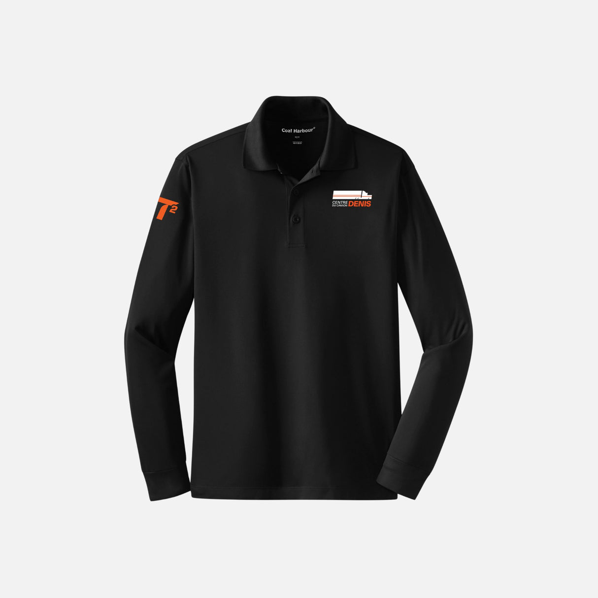 CCD-Chemise-homme-manches-longues-Coal-Harbour-S445LS-noir-devant