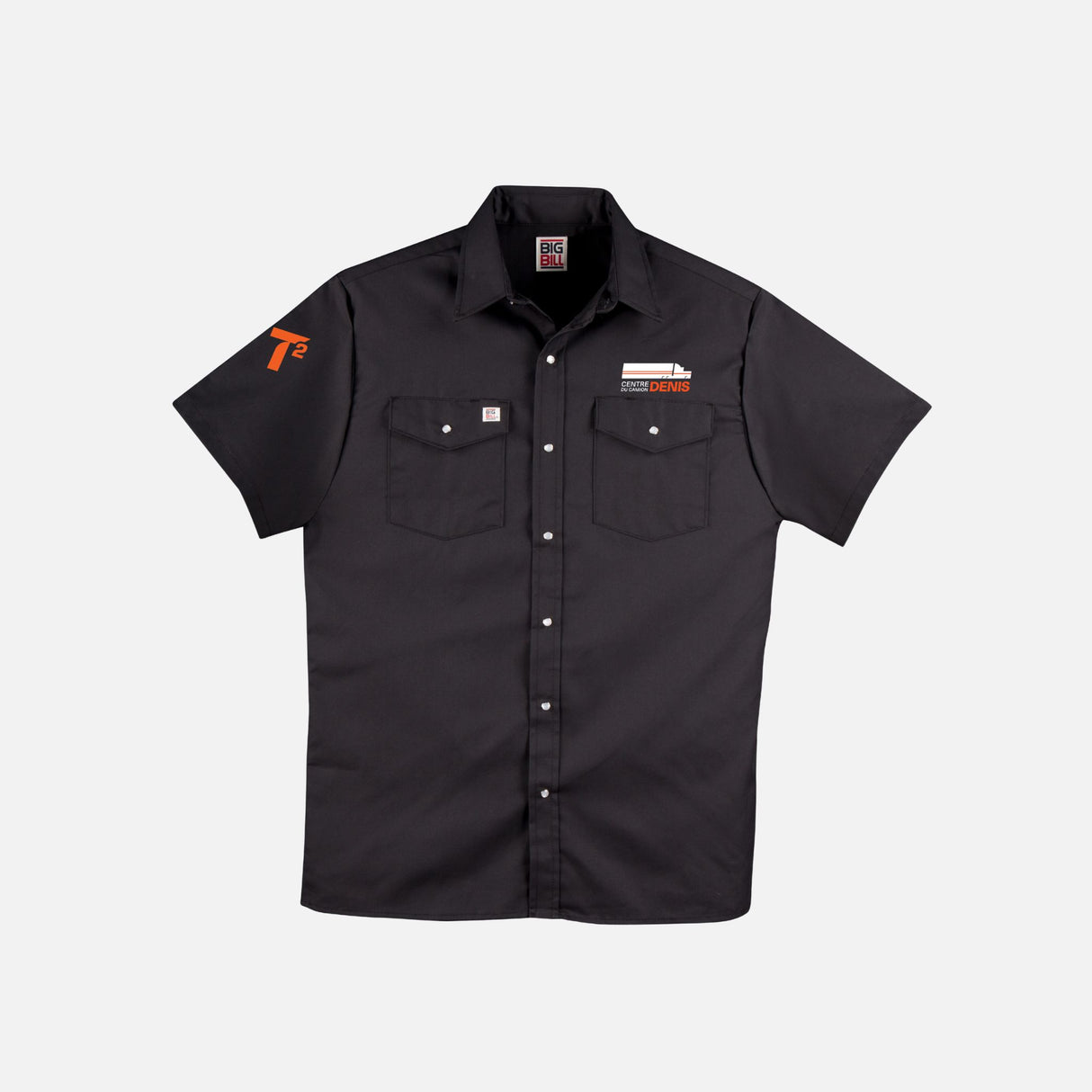 CCD-Chemise-manches-courtes-travail-Bigbill-1237-noir-devant