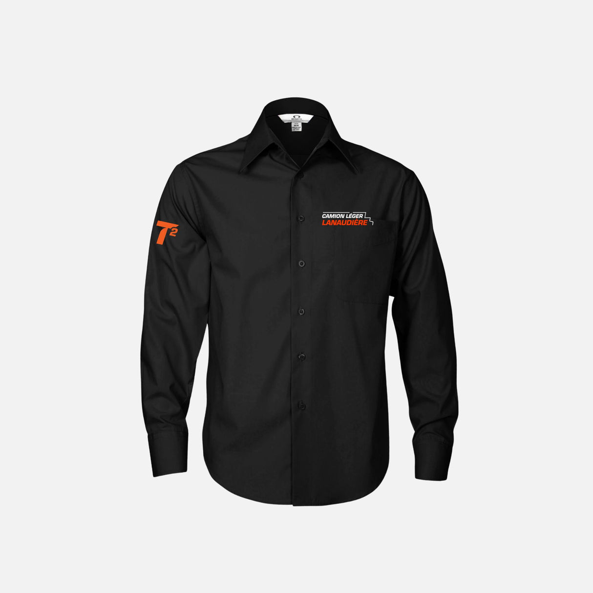 CLL-Chemise-manches-longues-Biz-SH714-noir-devant