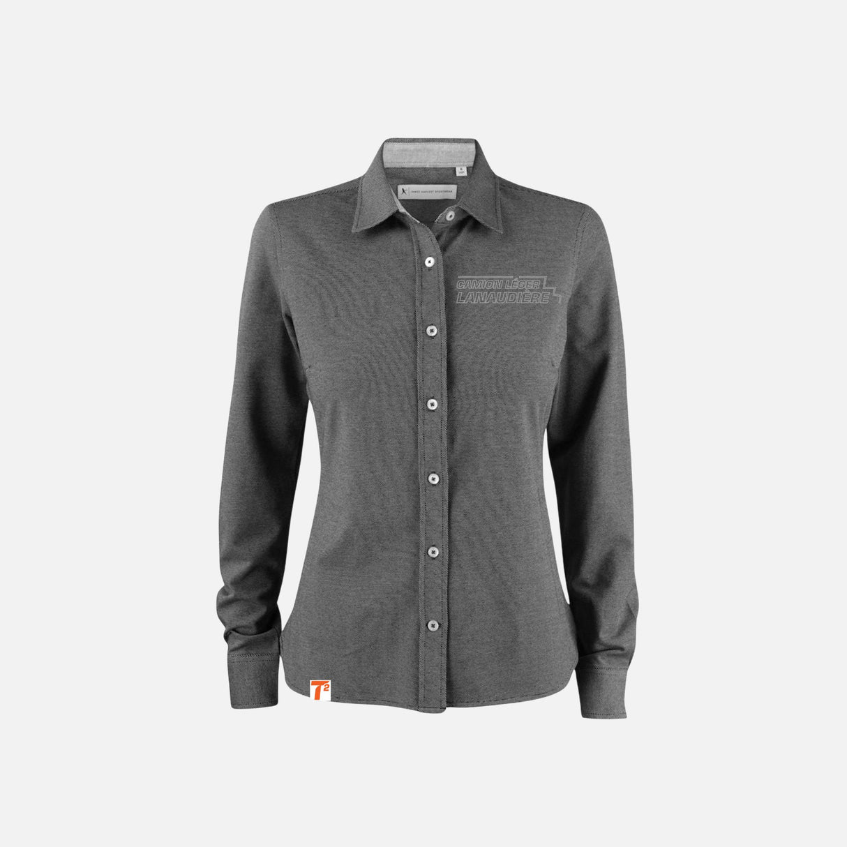 CLL-Chemise-manches-longues-James-Harvest-2113028-noir-devant