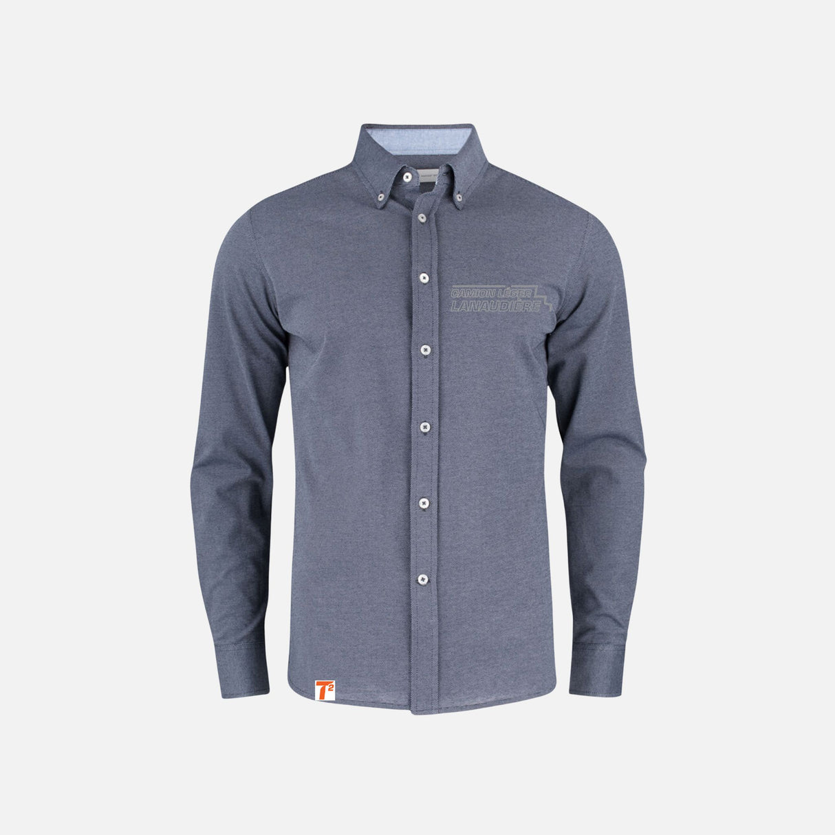 CLL-Chemise-manches-longues-James-Harvest-2113038-Marine-devant