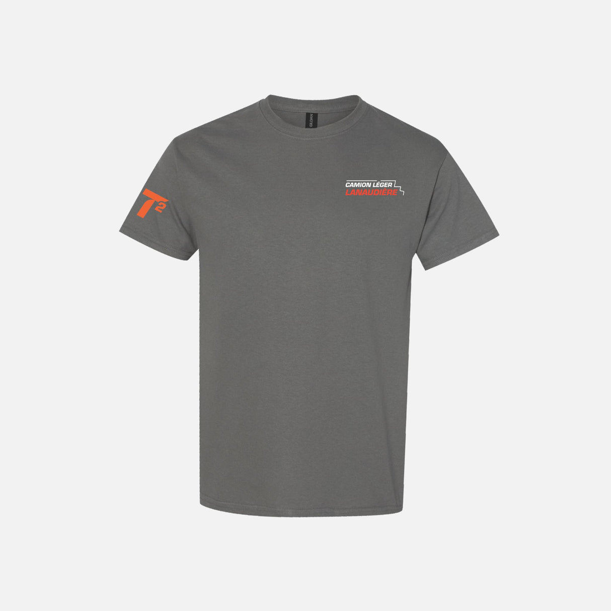 CLL-T-shirt-manches-courtes-Gildan-5000-charbon-devant