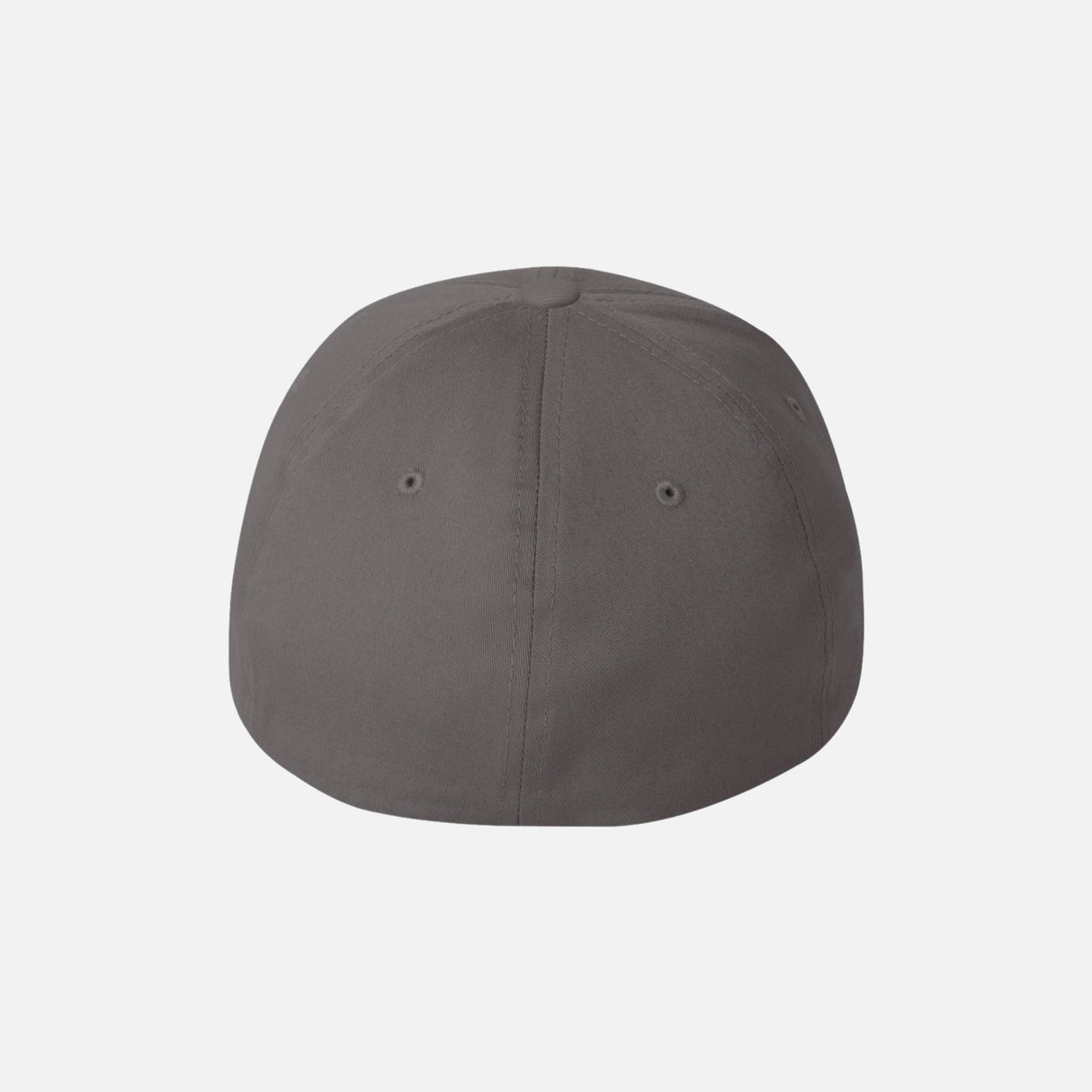Casquette Flexfit à filet structurée six panneaux de couleur grise, accessoire de mode pour le sport ou la casual.