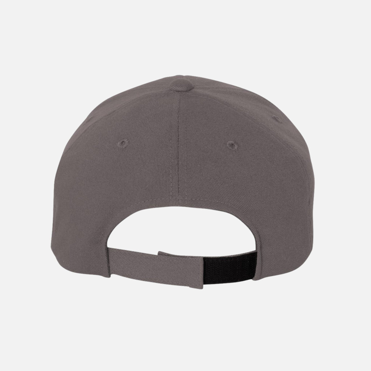 Casquette ajustable Flexfit 110C en charbon, accessoires pour le sport, confort et gestion de l'humidité, vue de face