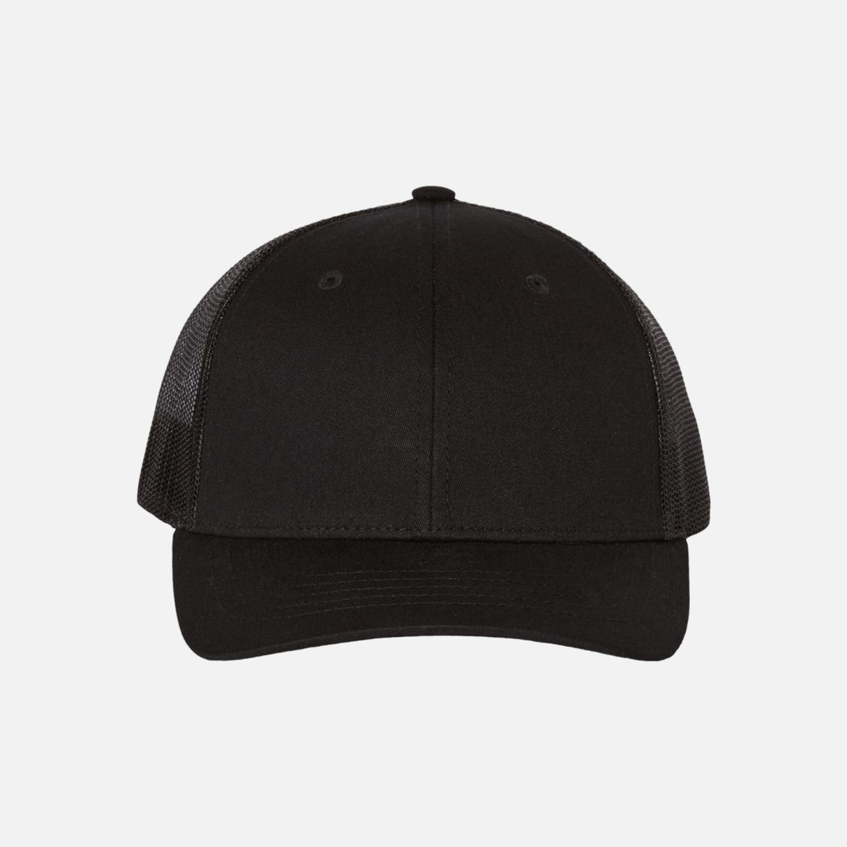 Casquette-mesh-Richardson-S_S-112Y-noir-devant