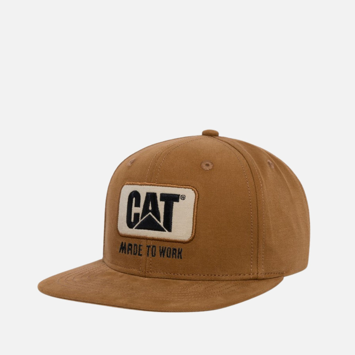 Casquette-palette-plate-CAT-1090068-brun-devant