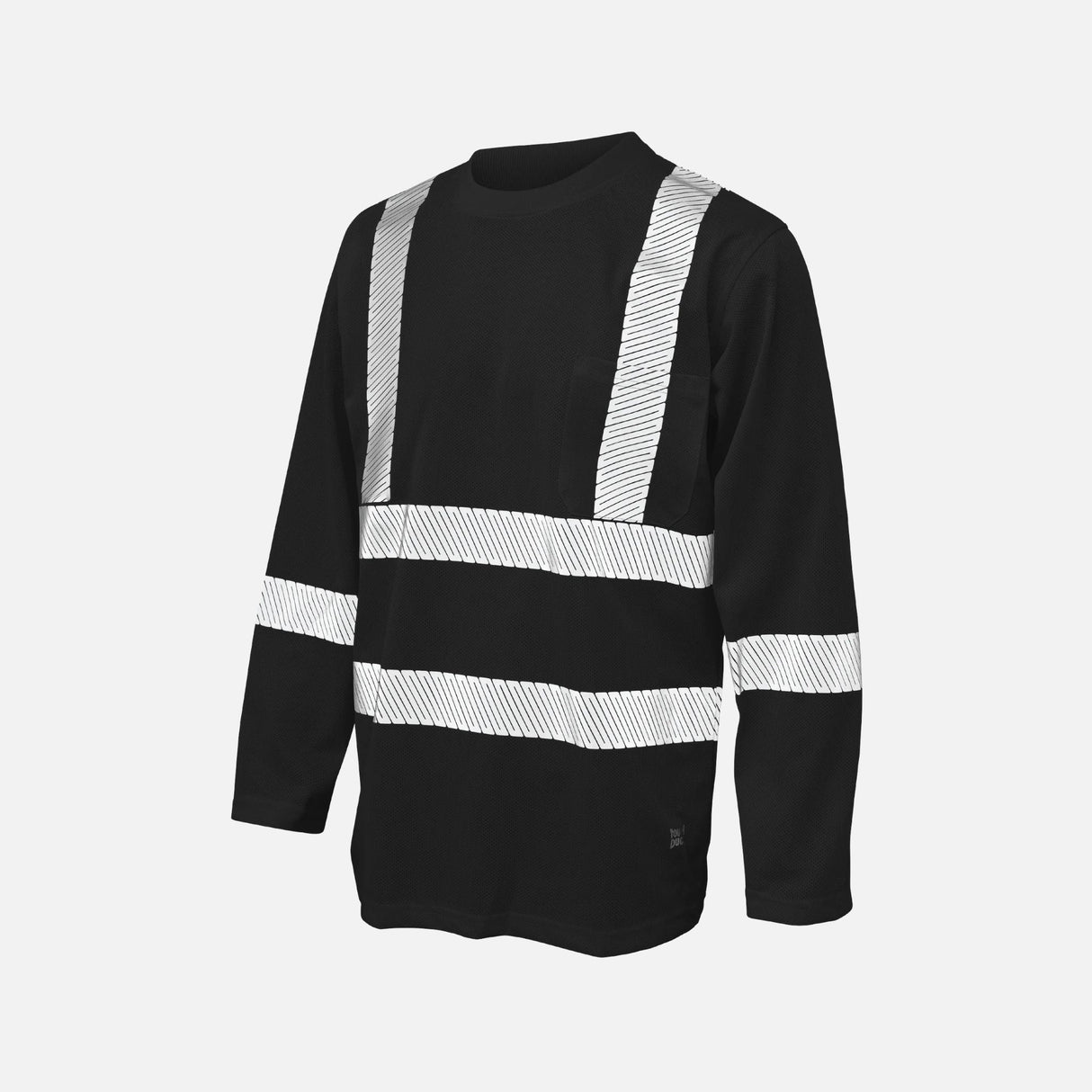 Chandail-de-securite-ToughDuck-ST08-noir-devant