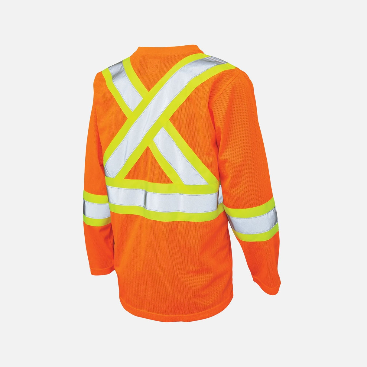 Chandail-de-securite-ToughDuck-ST10-orange-derrière