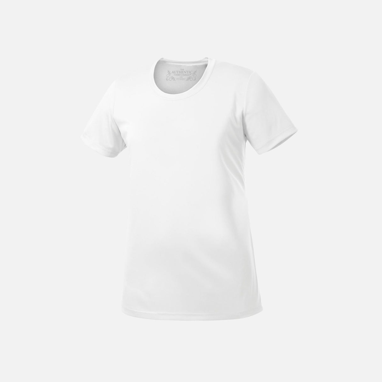 T-shirt à manches courtes ATC Pro Team pour femme, blanc, en coton, porté sur mannequin.