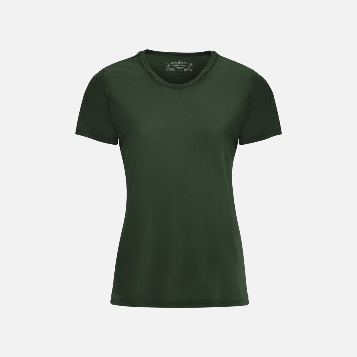 T-shirt à manches courtes ATC Pro Team pour femme, vert forêt, élégant et confortable, en tissu léger.