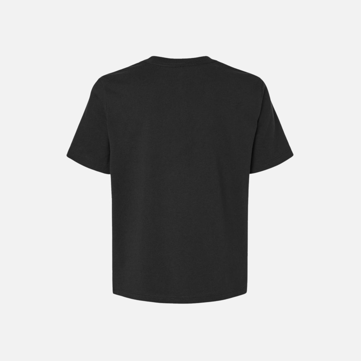 Chandail-manches-courtes-Bella-Canvas-S_S-6110-noir-vintage-derrière