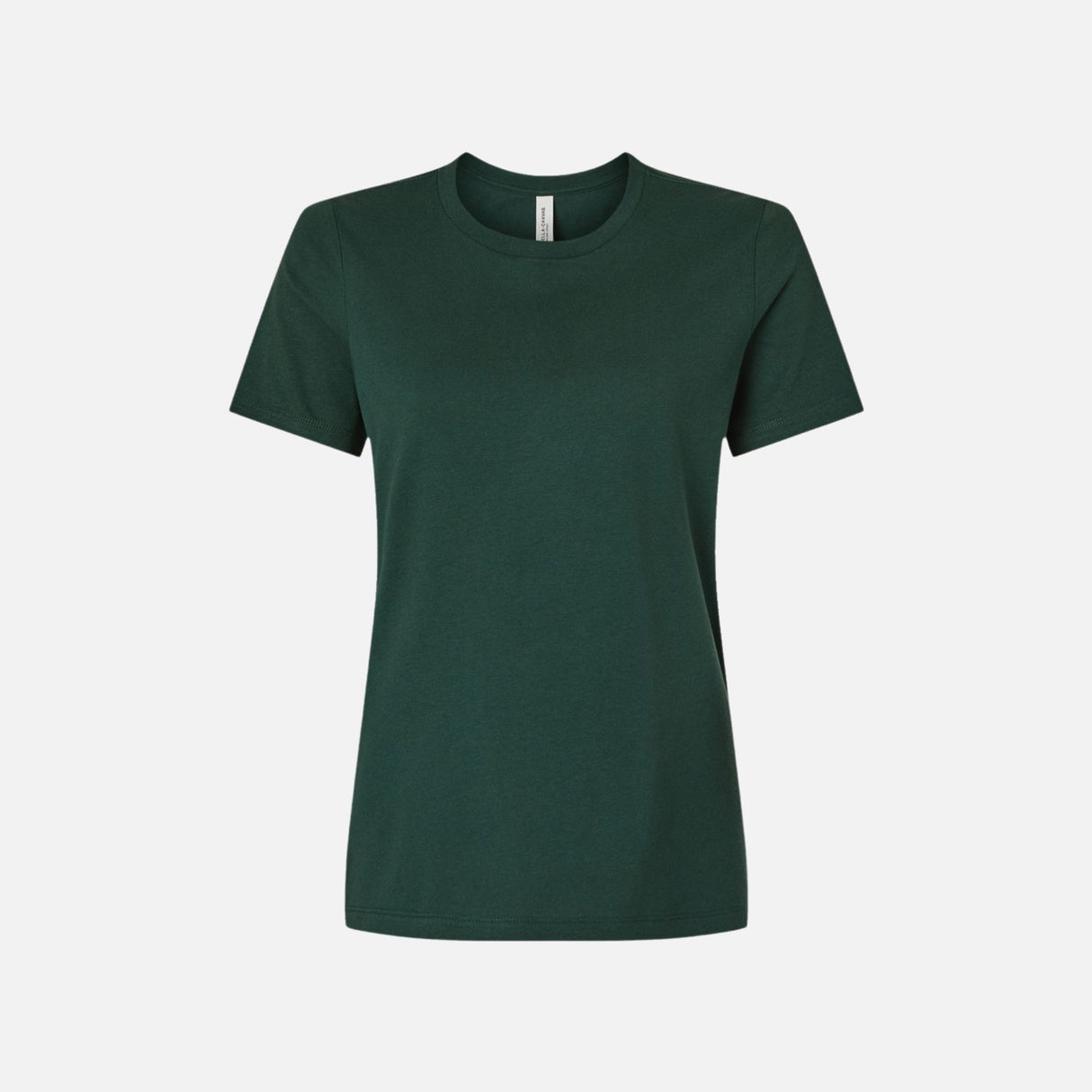 T-shirt à manches courtes Bella + Canvas en forêt, tissu léger, coupe classique, disponible en S.