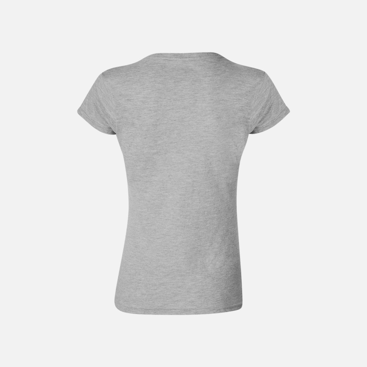 Chandail-manches-courtes-femme-Gildan-64000-gris-sport-derriere