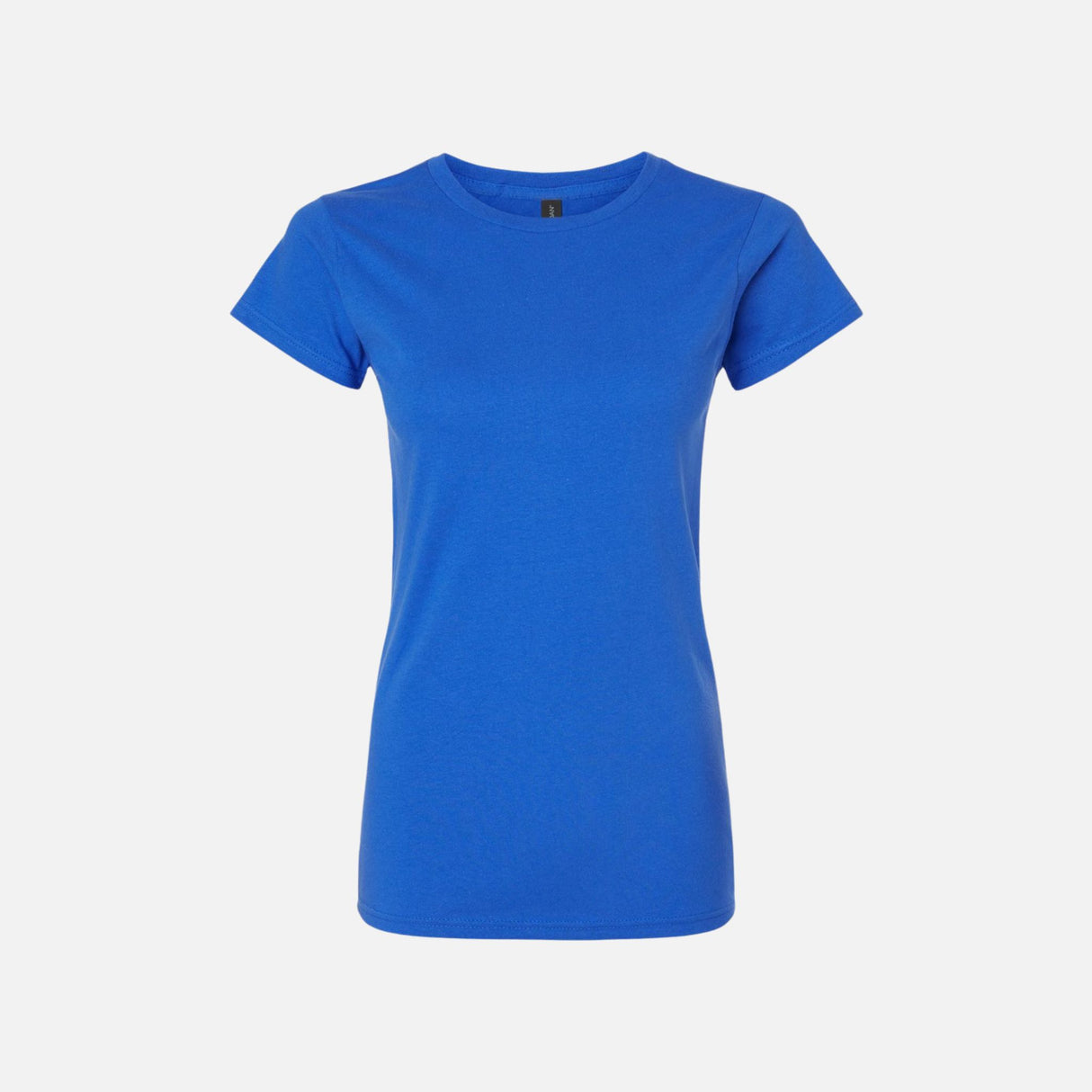 Chandail-manches-courtes-femme-Gildan-64000-royal-devant
