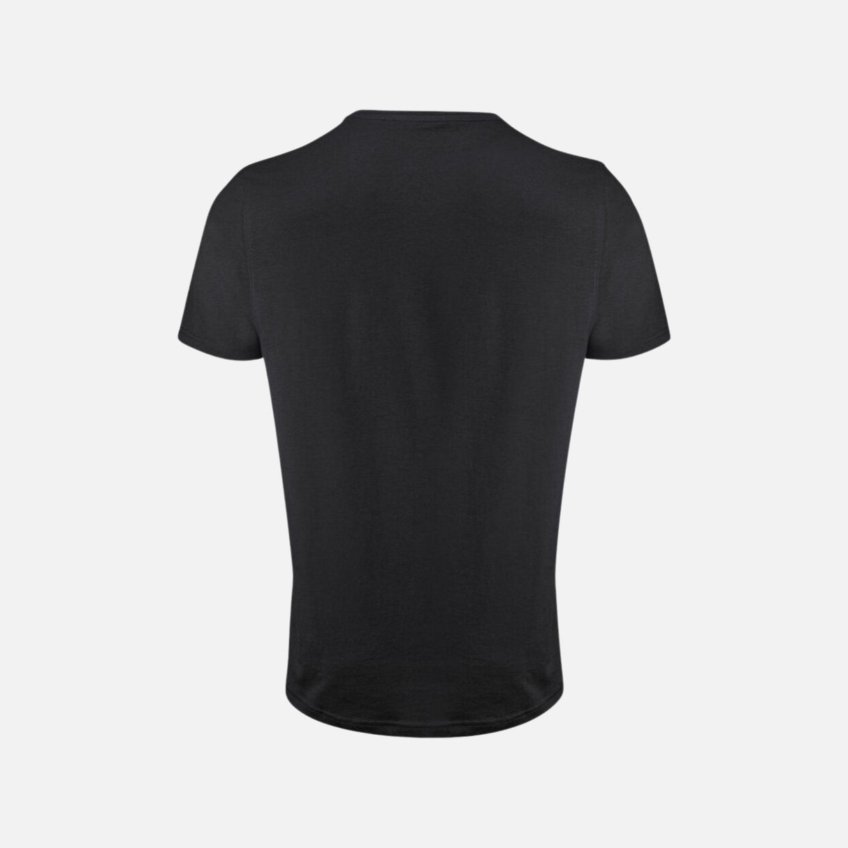 T-shirt bicolore pour homme James Harvest, manches courtes, en tissu noir et gris, style décontracté et moderne.