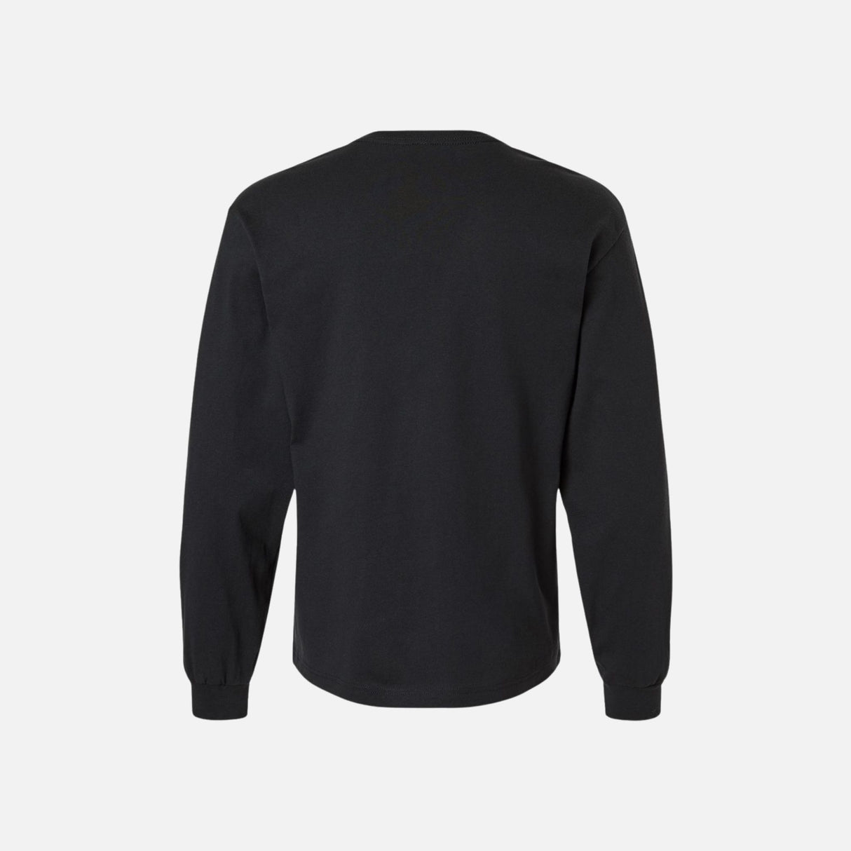 Chandail-manches-longues-Bella-Canvas-S_S-3511-noir-vintage-derrière