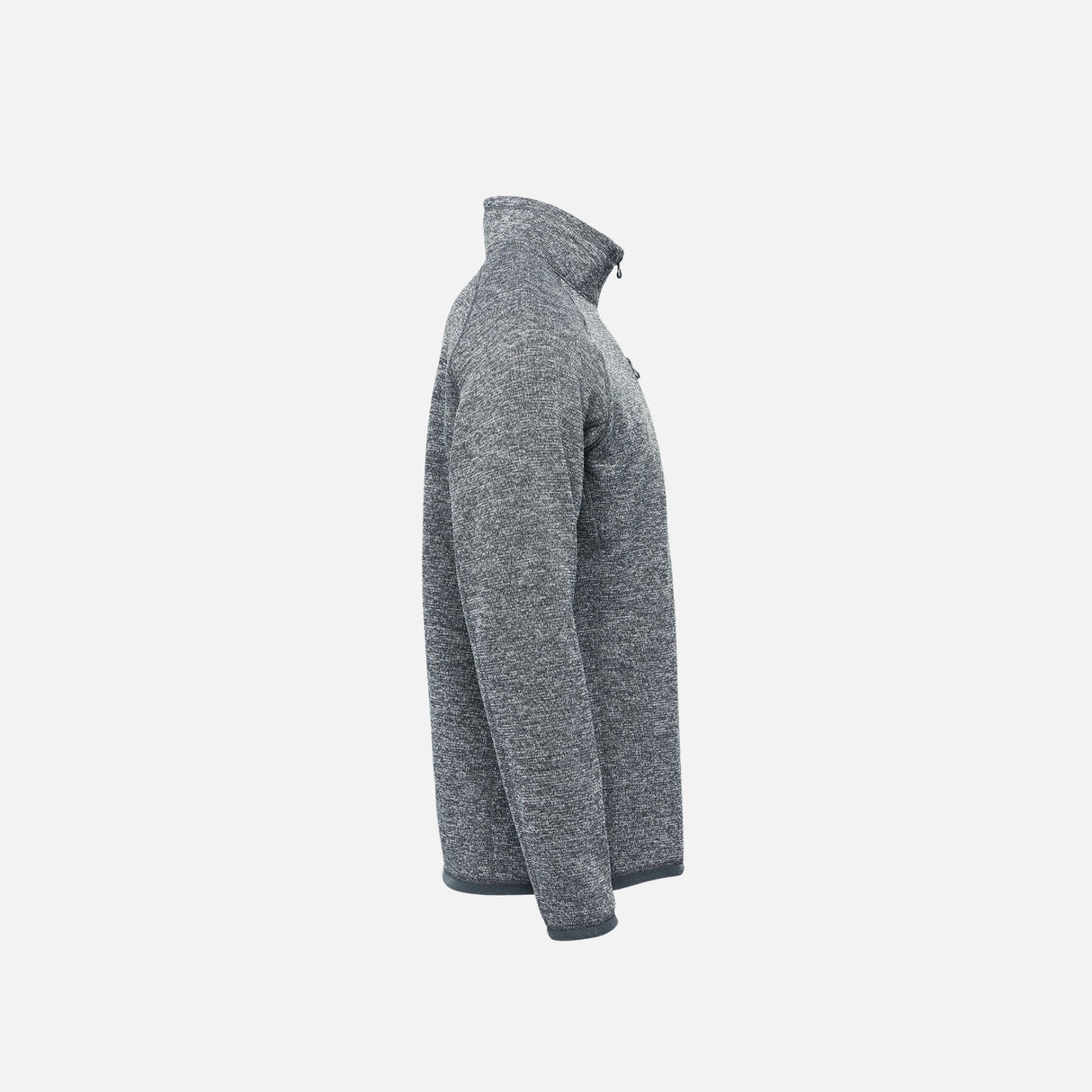 Chandail-quart-zip-homme-Stormtech-Avalante-gris-côté