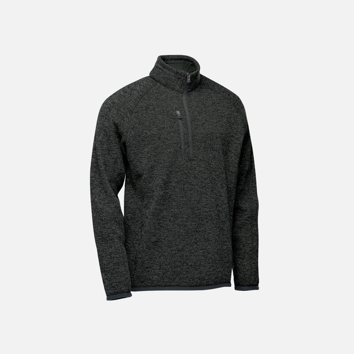 Chandail-quart-zip-homme-Stormtech-Avalante-noir-angle