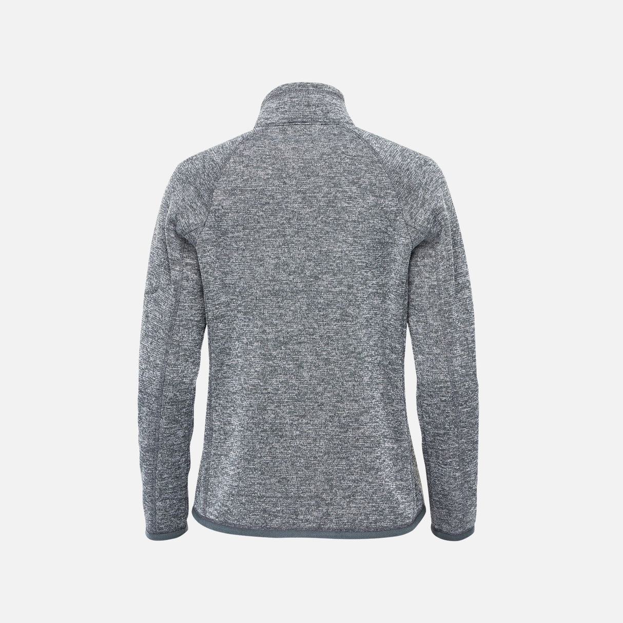 Veste polaire Stormtech pour femme, modèle FHZ-1W, avec fermeture éclair, en gris, vêtement chaud et confortable.