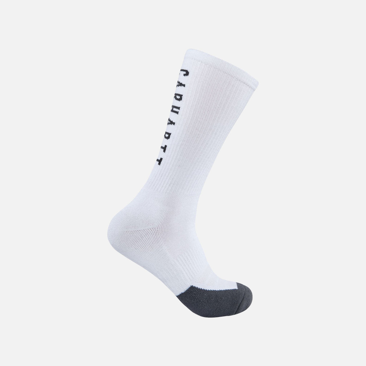 Chaussettes mi-épaisses Carhartt Force, 3 paires, anti-humidité, durables, blanches, accessoires-chausettes pour homme et femme