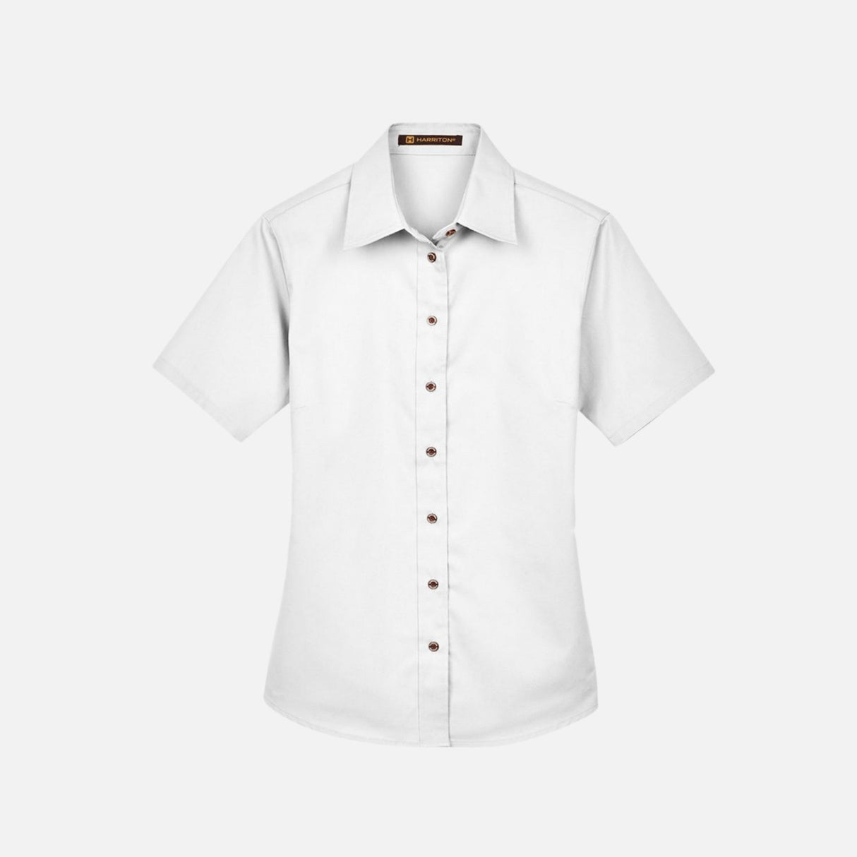Chemise-MC-Harriton-S_S-M500SW-blanc-devant