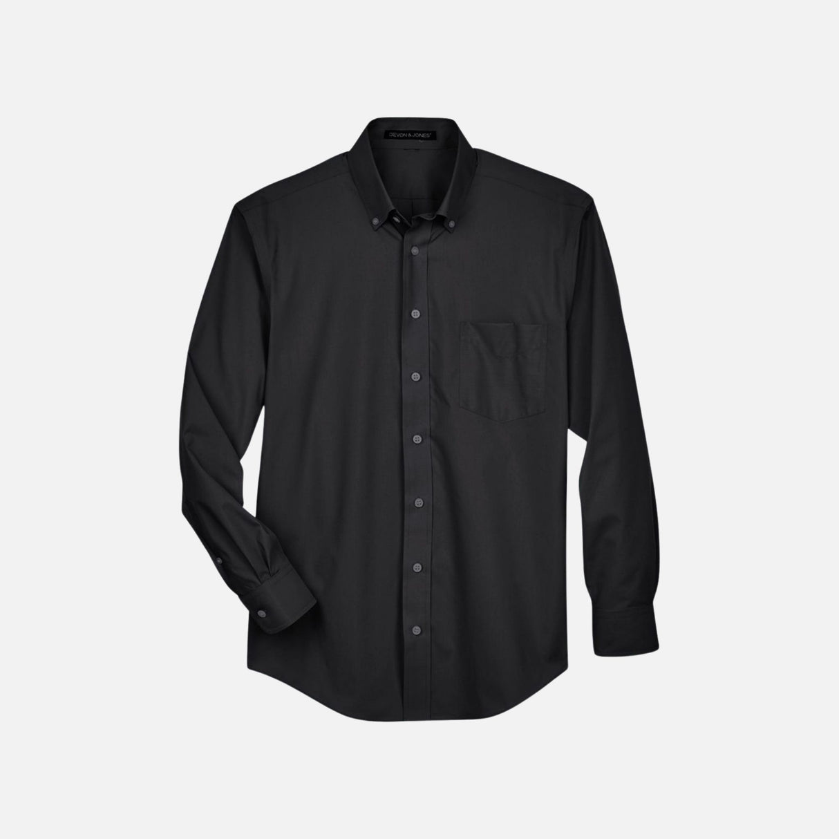 Chemise-ML-Devon_Jones-S_S-D620-noir-devant