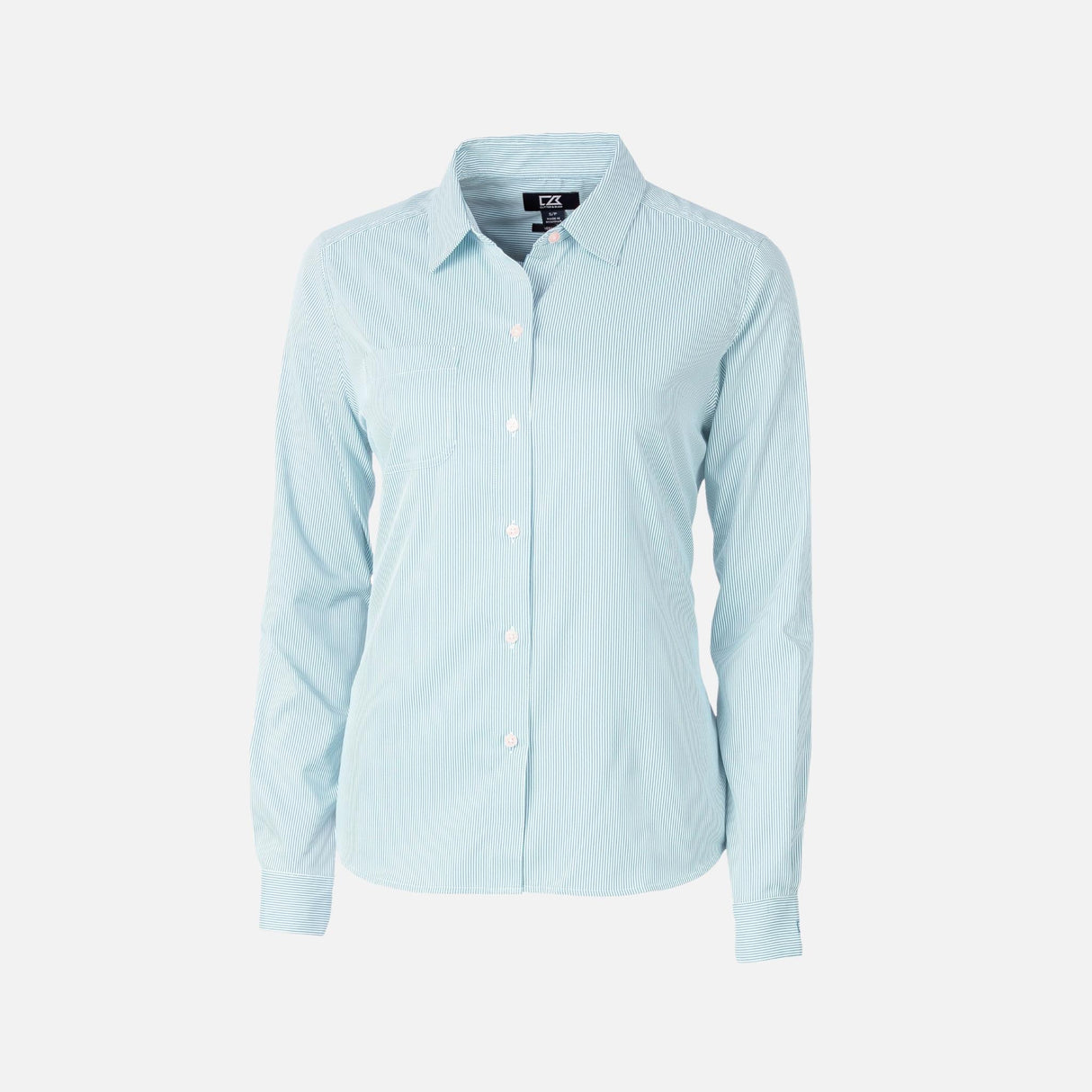 Chemise-ML-Versatech-Cutter_Buck-LCW00015-bleu-devant
