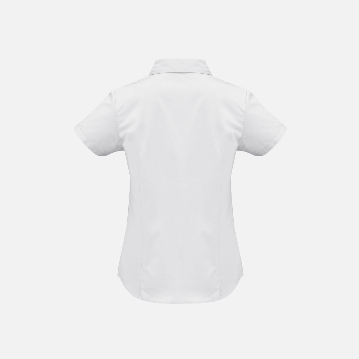 Chemise à manches 3/4 pour femme Biz Metro, chemise blanche élégante en tissu léger, adaptée pour le bureau ou un style décontracté.