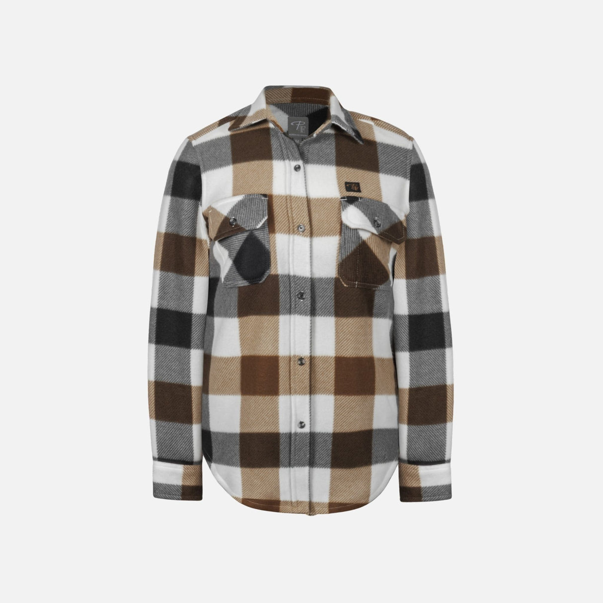 Chemise-femme-travail-P_F-PF42002-brun-devant