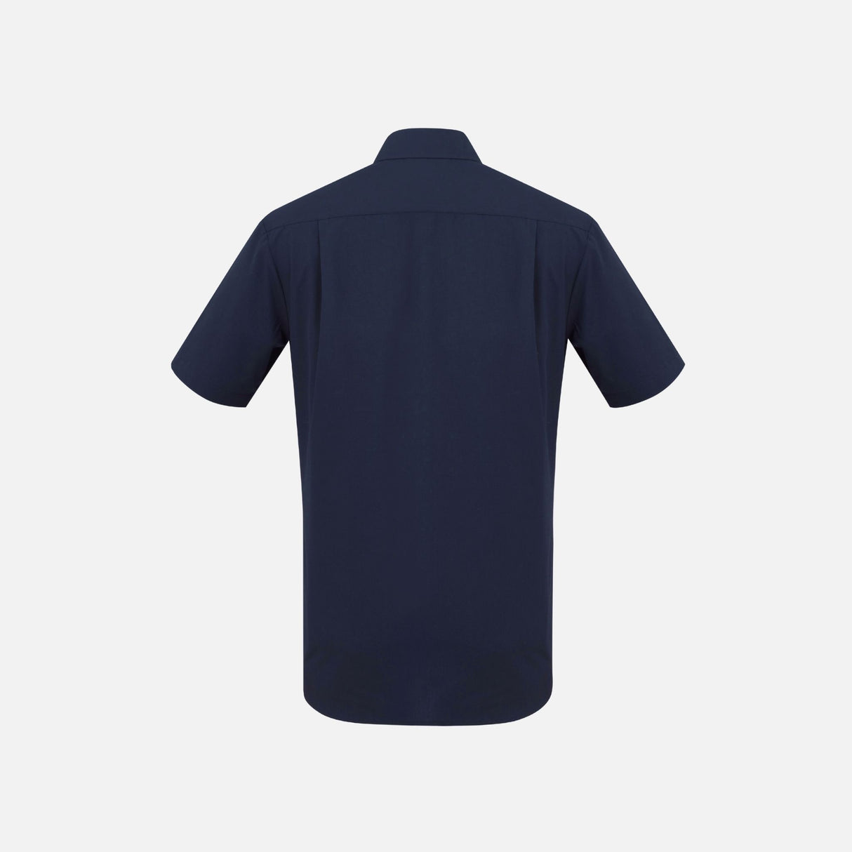 Chemise-manche-courte-homme-Biz-S914MS-marine-derrière