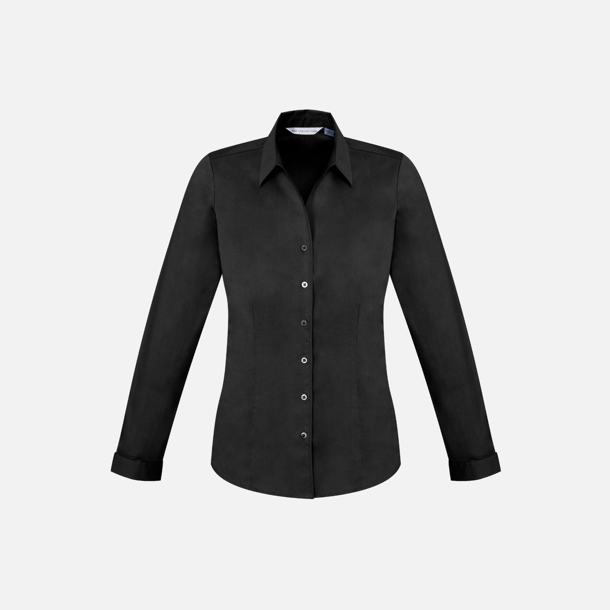 Chemise-manche-longue-femme-Biz-S770LL-noir-devant