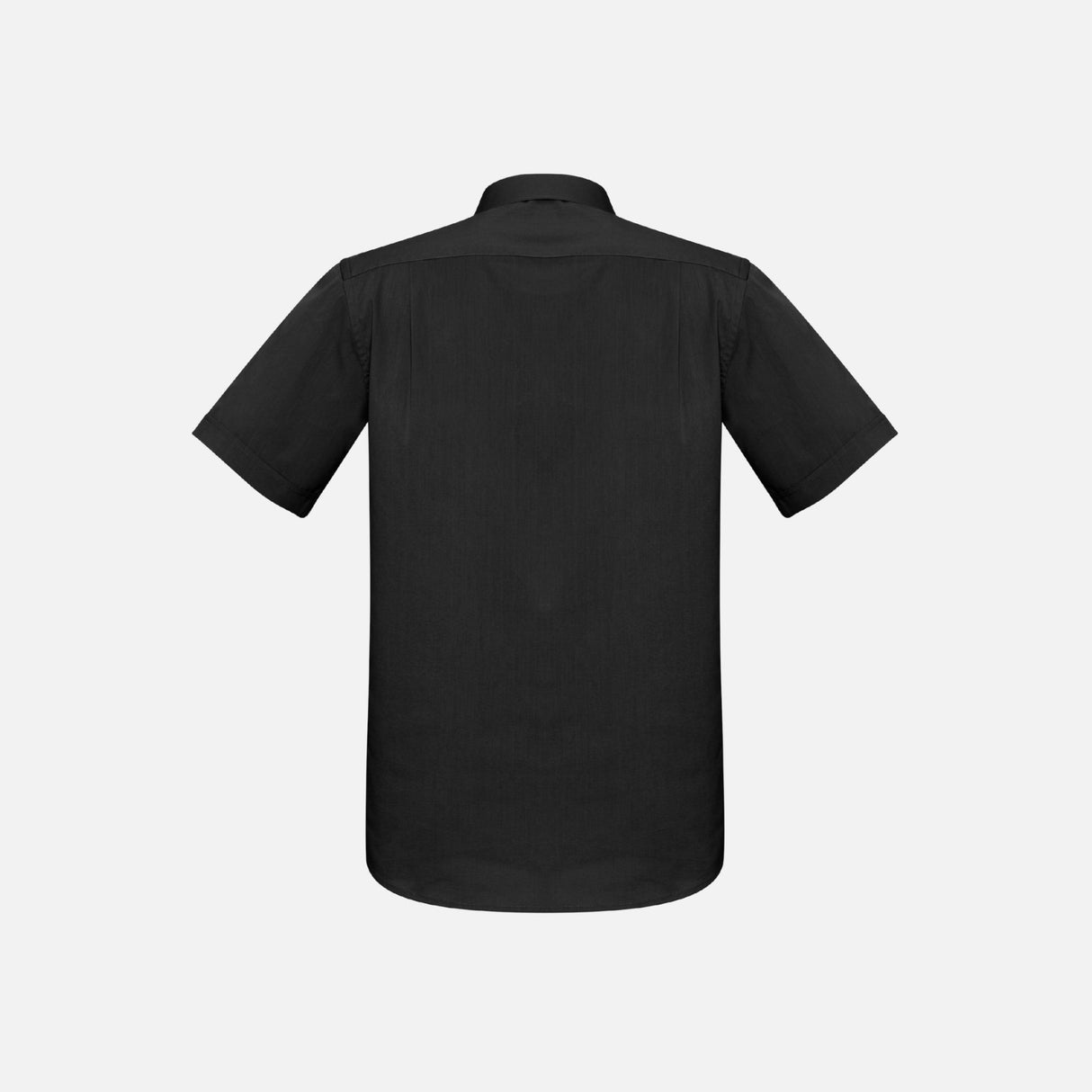 Chemise à manches courtes pour homme Biz Monaco en noir, vêtement de type chemise corp. style élégant et confortable.