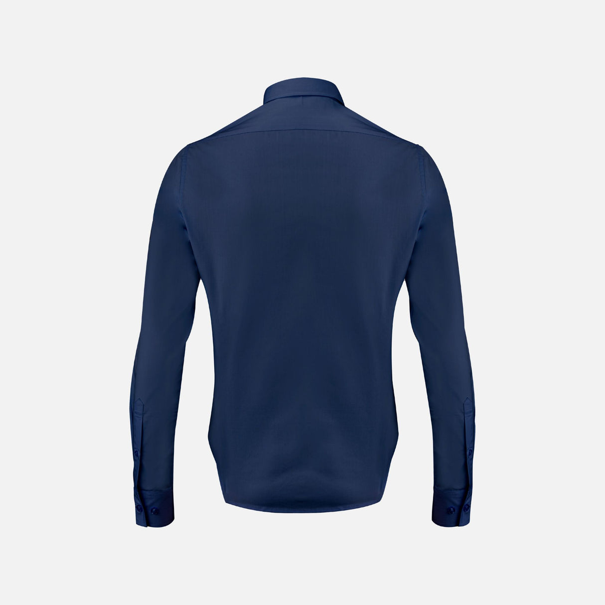 Chemise à manches longues James Harvest Acton pour femme, look business, couleur marine, tissu facile d'entretien.